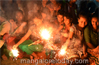 MLA J R Lobo led Congress team celebrates Diwali with Bhagini Samaj children